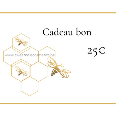 Cadeaubon 25 euro